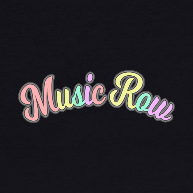 Music Row by Kelly Louise Art